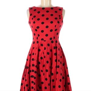 Grace Karin Polka Dot Swing Dress